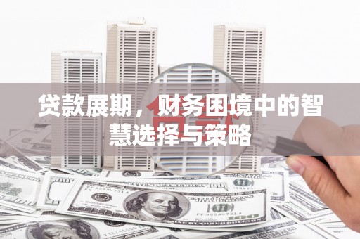 港南贷款展期，财务困境中的智慧选择与策略