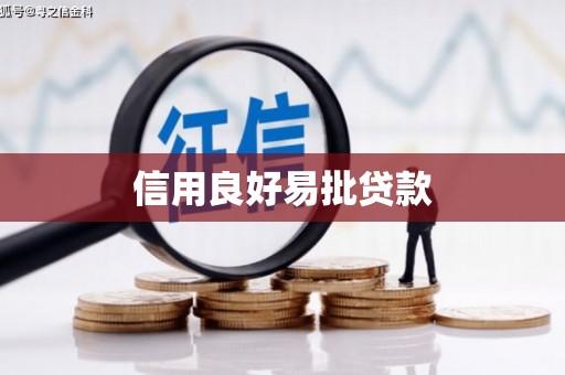 港南信用良好易批贷款