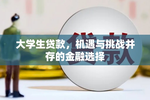 港南大学生贷款，机遇与挑战并存的金融选择