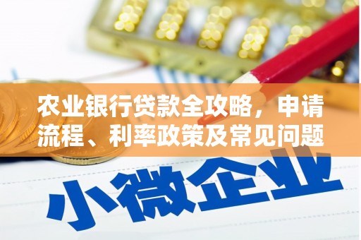 港南农业银行贷款全攻略，申请流程、利率政策及常见问题解析