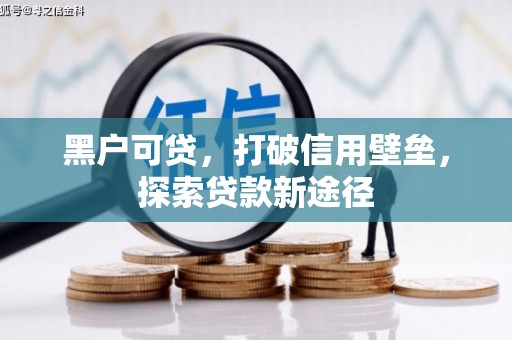 港南黑户可贷，打破信用壁垒，探索贷款新途径