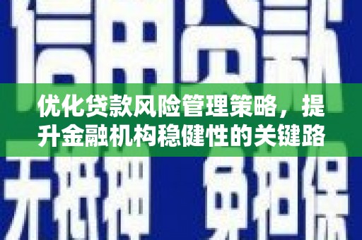 港南优化贷款风险管理策略，提升金融机构稳健性的关键路径
