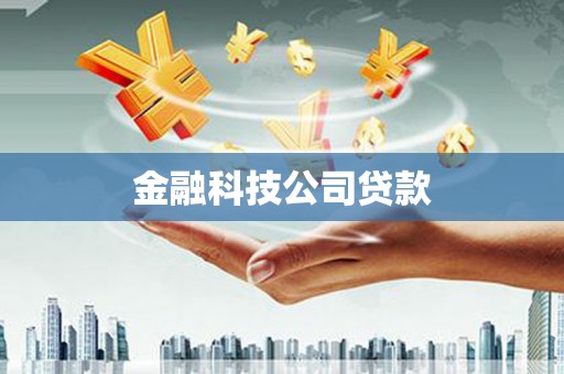 港南金融科技公司贷款