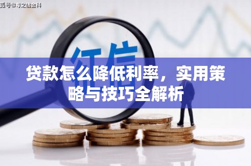 港南贷款怎么降低利率，实用策略与技巧全解析