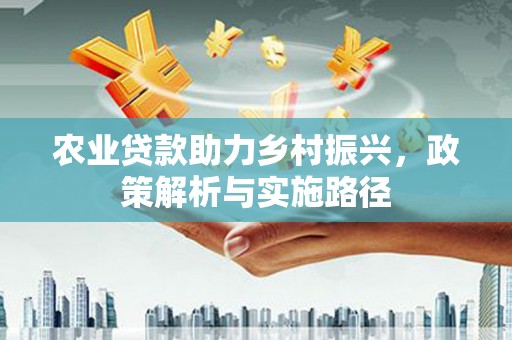港南农业贷款助力乡村振兴，政策解析与实施路径