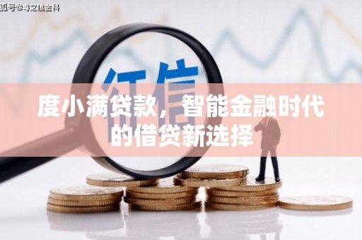 港南度小满贷款，智能金融时代的借贷新选择