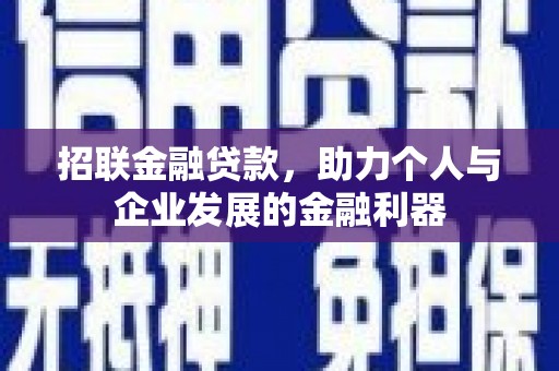 港南招联金融贷款，助力个人与企业发展的金融利器