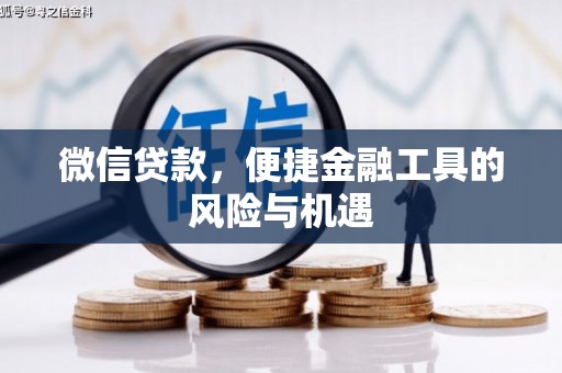 港南微信贷款，便捷金融工具的风险与机遇