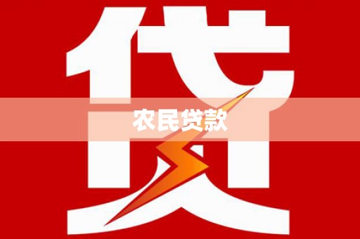 港南农民贷款