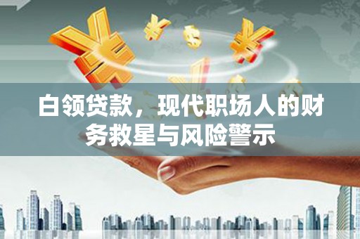 港南白领贷款，现代职场人的财务救星与风险警示