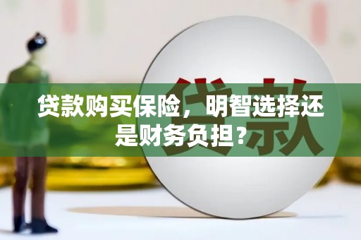 港南贷款购买保险，明智选择还是财务负担？