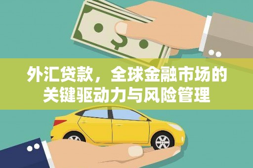 港南外汇贷款，全球金融市场的关键驱动力与风险管理