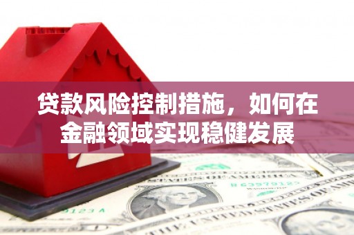 港南贷款风险控制措施，如何在金融领域实现稳健发展