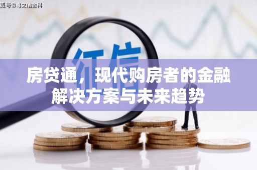 港南房贷通，现代购房者的金融解决方案与未来趋势