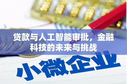 港南贷款与人工智能审批，金融科技的未来与挑战
