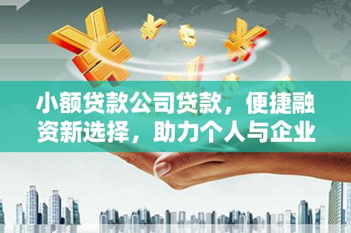 港南小额贷款公司贷款，便捷融资新选择，助力个人与企业成长
