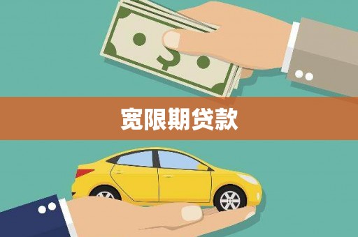 港南宽限期贷款