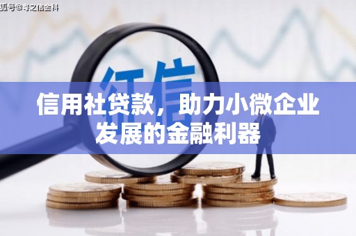 港南信用社贷款，助力小微企业发展的金融利器