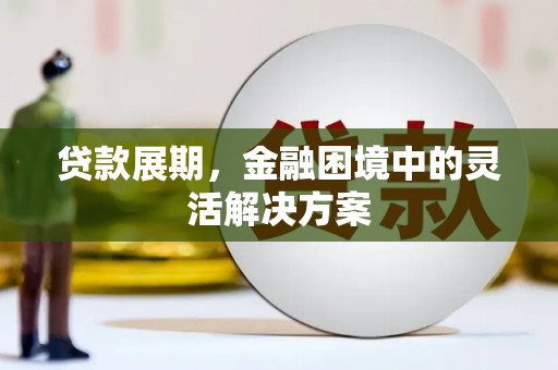港南贷款展期，金融困境中的灵活解决方案