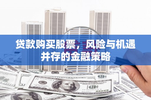 港南贷款购买股票，风险与机遇并存的金融策略