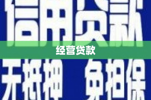 港南经营贷款