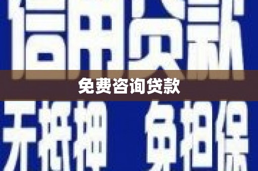 港南免费咨询贷款
