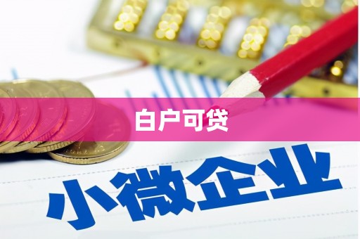 港南白户可贷