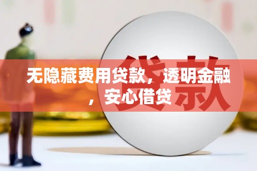 港南无隐藏费用贷款，透明金融，安心借贷