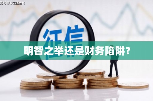 港南明智之举还是财务陷阱？