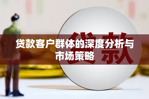 港南贷款客户群体的深度分析与市场策略