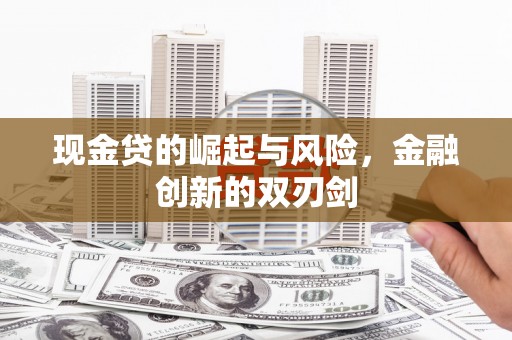 港南现金贷的崛起与风险，金融创新的双刃剑