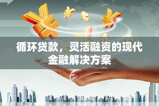 港南循环贷款，灵活融资的现代金融解决方案