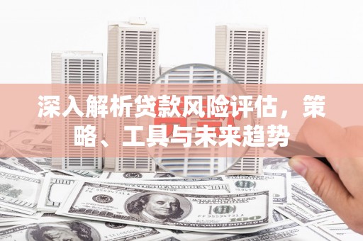 港南深入解析贷款风险评估，策略、工具与未来趋势