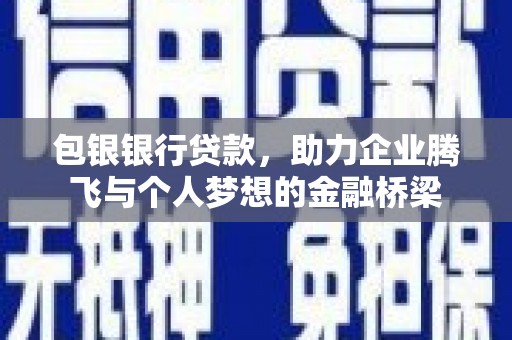 港南包银银行贷款，助力企业腾飞与个人梦想的金融桥梁