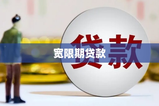 港南宽限期贷款