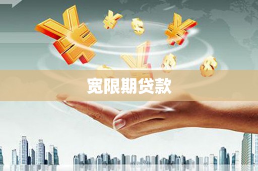 港南宽限期贷款
