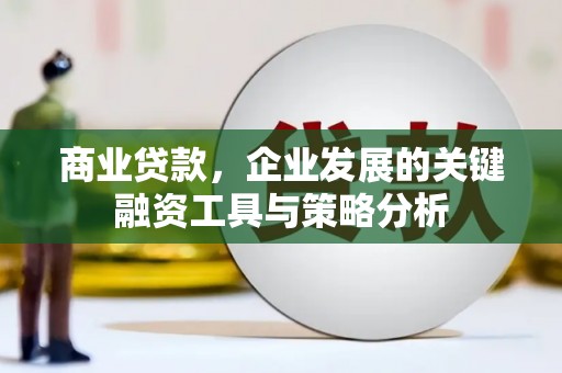 港南商业贷款，企业发展的关键融资工具与策略分析