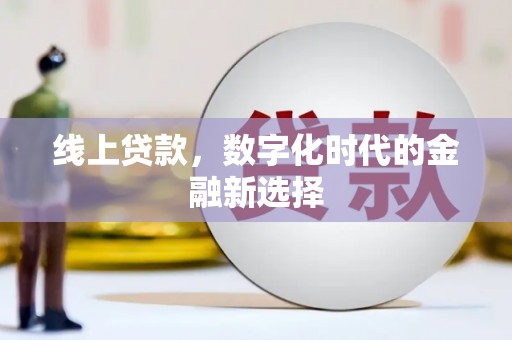 港南线上贷款，数字化时代的金融新选择