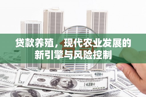 港南贷款养殖，现代农业发展的新引擎与风险控制