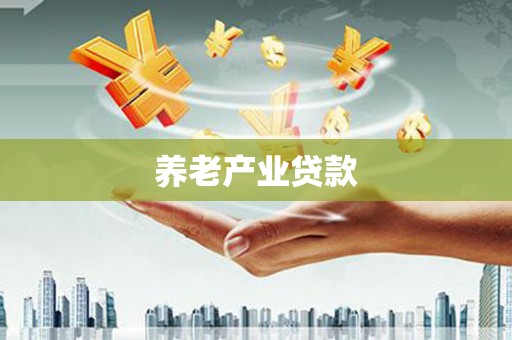 港南养老产业贷款