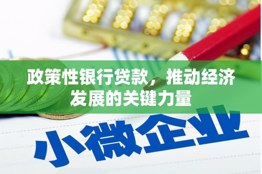 港南政策性银行贷款，推动经济发展的关键力量