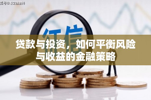港南贷款与投资，如何平衡风险与收益的金融策略