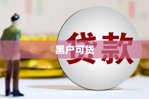 港南黑户可贷