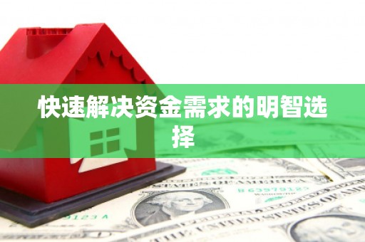 港南快速解决资金需求的明智选择