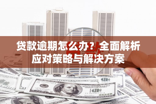 港南贷款逾期怎么办？全面解析应对策略与解决方案