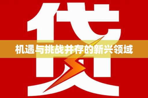 港南机遇与挑战并存的新兴领域