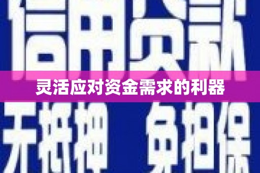 港南灵活应对资金需求的利器
