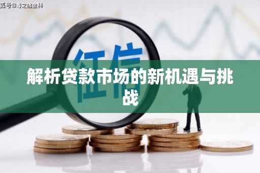 港南解析贷款市场的新机遇与挑战