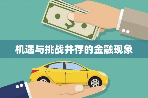 港南机遇与挑战并存的金融现象